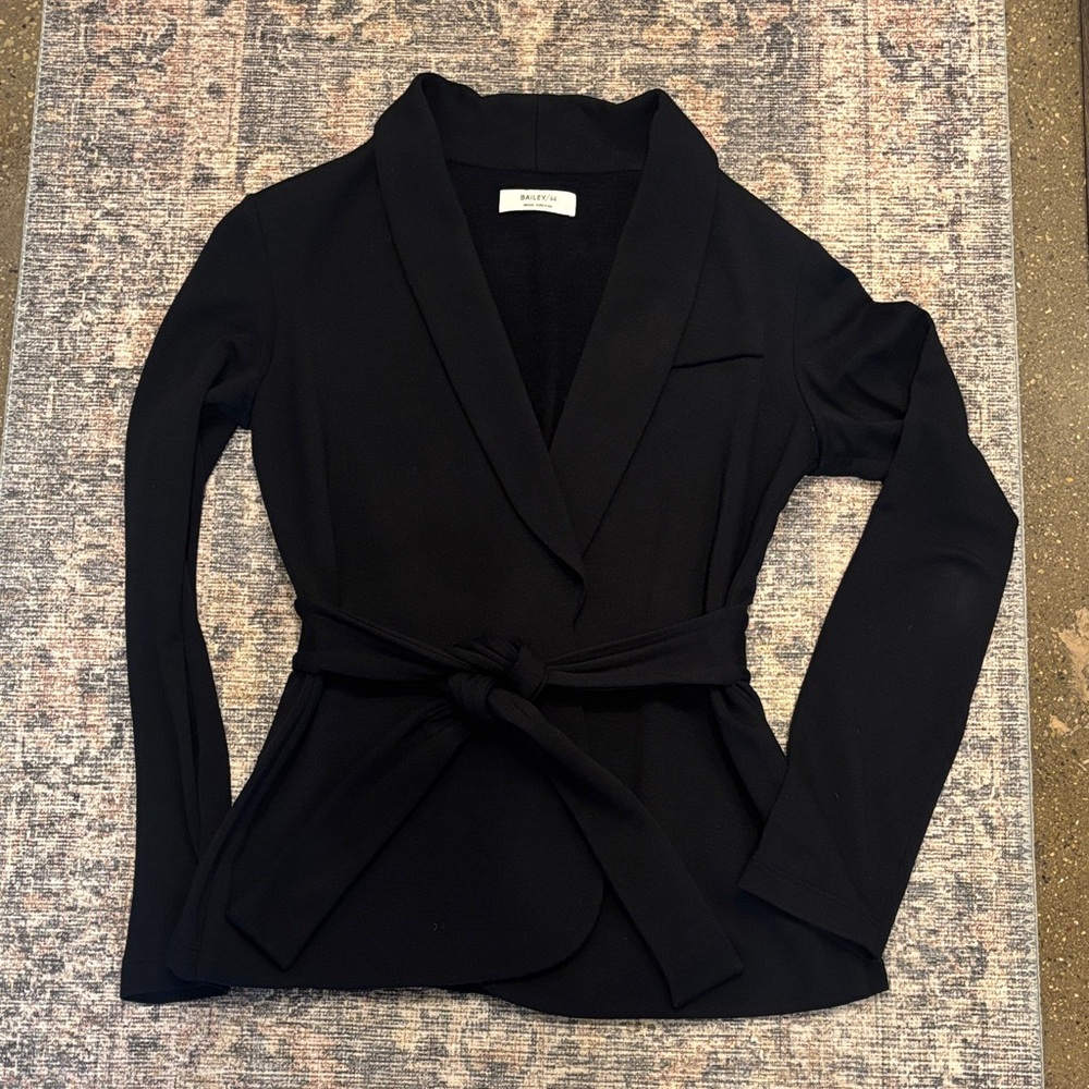 Bailey/44 navy cardigan/blazer.  Size M